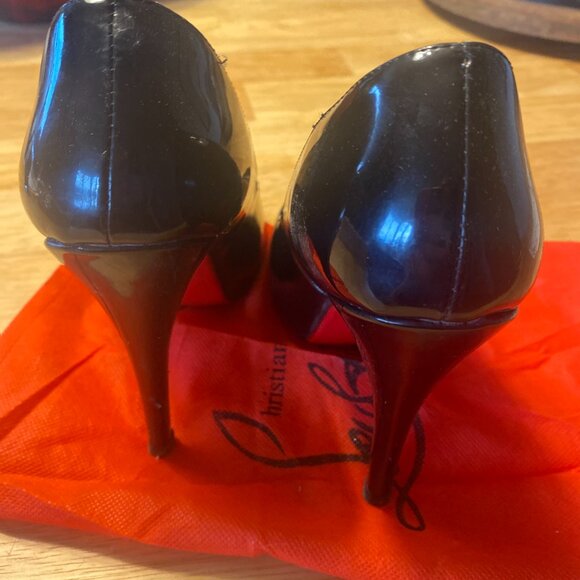 Designer Inspired Black Pumps Size 39 - Picture 8 of 12